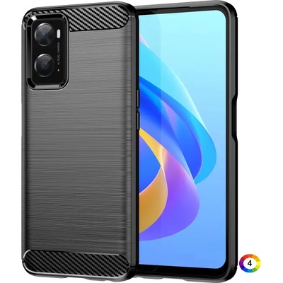 OPPO A36 4G / A96 4G / A76 4G Удароустойчив Carbon Fiber Калъф и Протектор