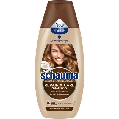 Schauma дамски шампоан за коса, Repair & care 400мл