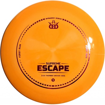 Dynamic Discs Escape Supreme