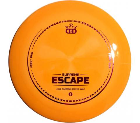 Dynamic Discs Escape Supreme