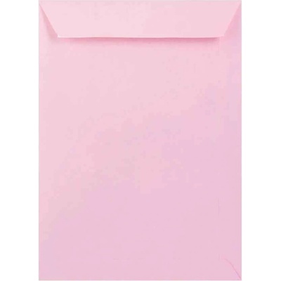 Envelopes Ltd. Barevná obálka C4 růžová světlá ,balení 20 ks 545573