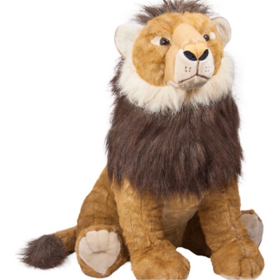 Амек Тойс Плюшена играчка Амек Тойс - Седнал плюшен лъв, 80 cm (41204)