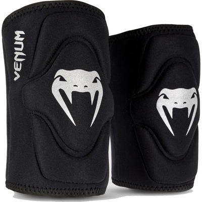 Venum Chrániče kolen Kontact Gel - Black/Silver – Zboží Dáma