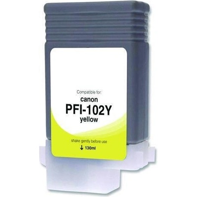 Compatible Мастилница Canon PFI-102 Y Съвместима 130 ml