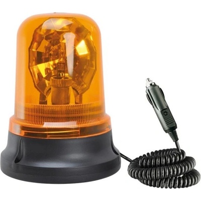 Svetlo viacfunkčné výstražné H1 12V oranžové, magnetické (maják) Automax