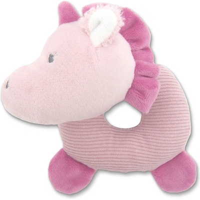 Lorelli Toys ДРЪНКАЛКА donut natural ЕДНОРОГ РОЗОВ (10191340007)