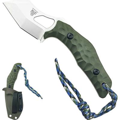 Messerfieber EDC univerzální "TREX OLIVE" s kydexovým pouzdrem