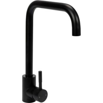 Image 1 of TOYA Смесител за къхня Искар черен мат, едноръкохватков