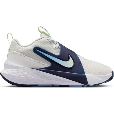 Nike Team Hustle D 12 bílá tmavě modrá světle modrá – Zbozi.Blesk.cz