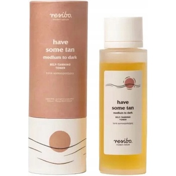 Resibo Have Some Tan! Have Some Tan! samoopalovací voda na obličej a dekolt odstín Medium to Dark 100 ml