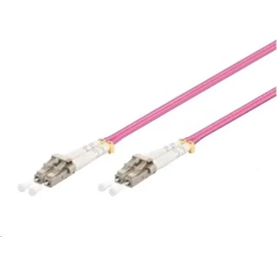Gigalight Дуплексен оптичен пач кабел с 4xLC конектор, 50/125 OM4 LSZH, 10 m LCU-LCU-OM4-10M-D (LCU-LCU-OM4-10M-D)
