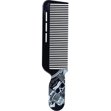 Barber hřeben na vlasy Captain Cook černý 07474