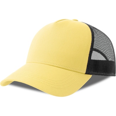 Atlantis Headwear Rapper Cotton-S 5 panelová Trucker COT330260arp99-lemonade/bl Limonáda/černá