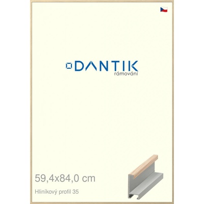 DANTIK rám na obraz 59,4x84 Dýha dub raw