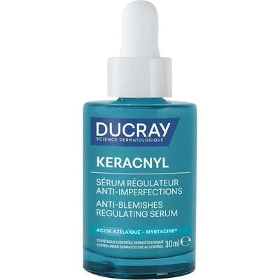 Ducray Keracnyl Регулиращ серум за лице против несъвършенства, 30 ml