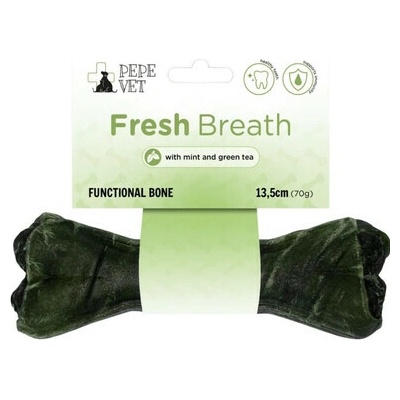 PAKA ZWIERZAKA PEPE Vet Funkčná kosť Fresh Breath 13,5 cm 70 g
