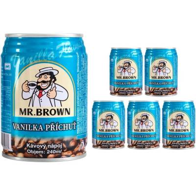 Mr.Brown Vanilla 6 x 240 ml