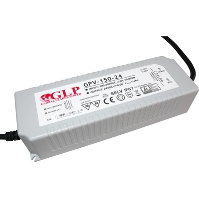GPV, 150W LED zdroj GPV-150-24, 6A, 24V