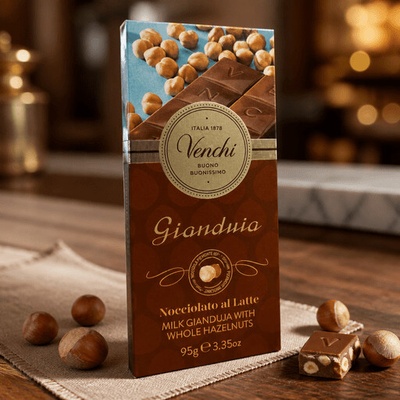 Venchi Gianduja mliečna s lieskovými orechmi 95 g