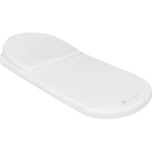 Kikkaboo Матрак+възглавница за кош за новородено 75/30 cm Airknit White (31107010017)