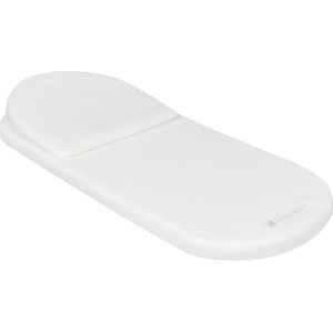 Kikkaboo Матрак+възглавница за кош за новородено 75/30 cm Airknit White (31107010017)