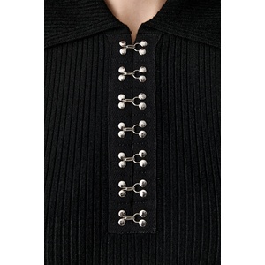 Karl Lagerfeld Jeans рокля тип пуловер с вискоза (B3W13008)