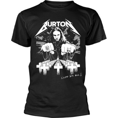 Metallica Cliff Em All Black S Риза (RTMTLTSBCEAS)