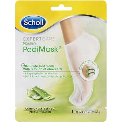 Scholl Vyživující maska na nohy s aloe vera Expert Care (Foot Mask) 1 pár