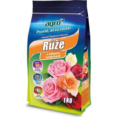 Agro Organominerální hnojivo růže 1 kg