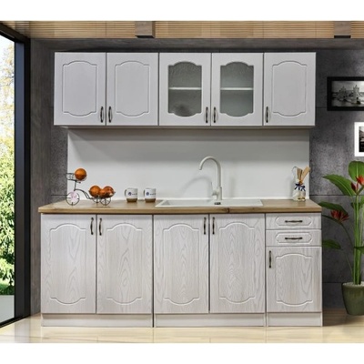 Мебелна фабрика НОВ ДОМ - гр. Ямбол Кухня Изабел МДФ 200см (14471)