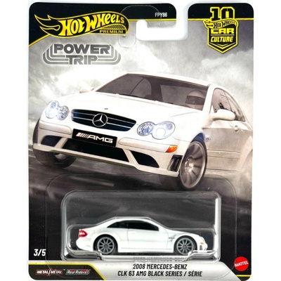 Mattel Hot Wheels Premium Boulevard 2008 Mercedes Benz CLK 63 AMG Black Series