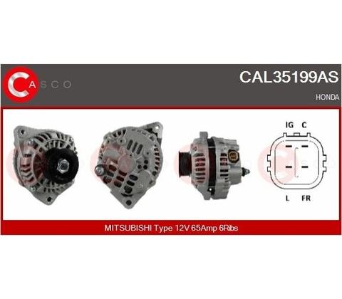 generátor CASCO CAL35199AS