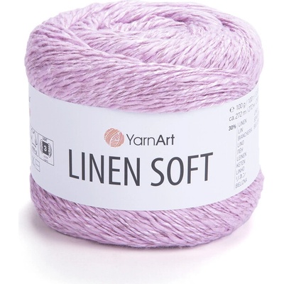 Yarn Art příze Linen Soft 7321 studená růžová
