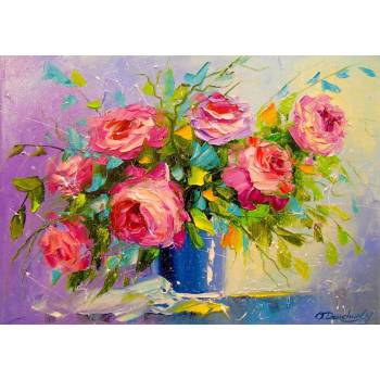 Image 1 of Enjoy - Puzzle A Bouquet of Roses 1000 - 1 000 piese