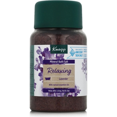 Kneipp Mineral Bath Salt Relaxing Lavender relaxačná kúpeľná soľ 500 g
