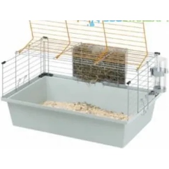 Ferplast Cavie 60 White - Оборудвана клетка за морско свинче 58Х38 Х31, 5 см. бяла