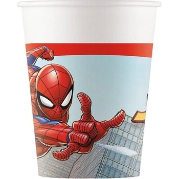 Procos Papierové poháre Spiderman 200 ml