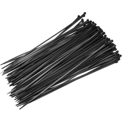 Vázací páska 4,8 x 300 mm - 22 kg - černá
