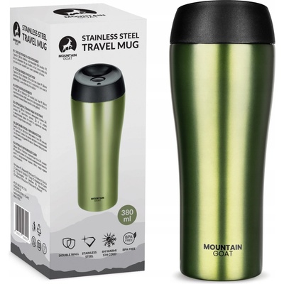 Mountain Goat Termohrnček 380 ml zelený