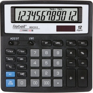  Настолен калкулатор Rebell BDC312+ (BDC312) Калкулатори