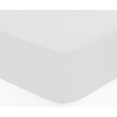 Atmosphera Bavlněné prostěradlo s gumou bílé 160x200