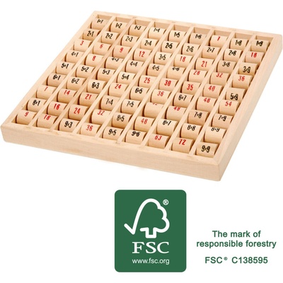 small foot Násobilka válečky – Zboží Dáma