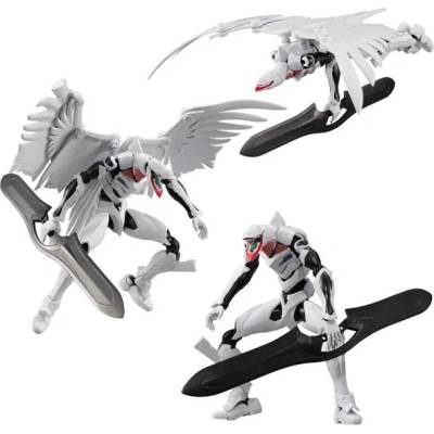 Bandai EVA-FRAME-EX: Mass Production EVA Gundam Set Neon Genesis Evangelion 10,9cm