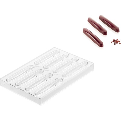 Silikomart Форма за шоколадови бонбони Cupola B от тритан (52.918.86.0065)