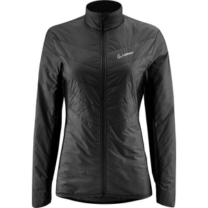 Löffler Дамско синтетично яке Löffler Women's Iso-Jacket Elements CF PL60 Synthetic jacket - Black - размер 46 (EU) (104-6025-0316)