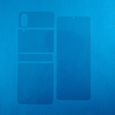 Извит протектор тип фолио марка Rurihai за гръб и за екран за Samsung Galaxy Z Flip4 5G