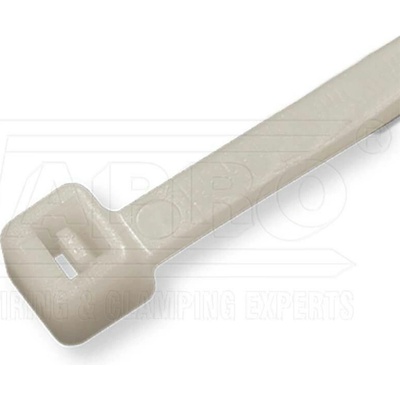 Stahovací páska WAPRO WT-250ST 250x4,8mm - 100ks, přírodní