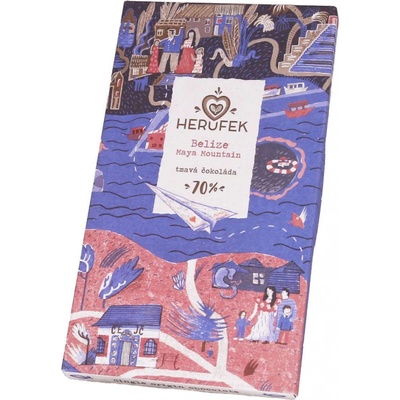 Herůfek 70% Maya Mountain Cacao BELIZE BIO, 50 g