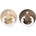 BIBS Colour Natural Rubber Size 2: 6+ months биберон Vanilla Night / Dark Night 2 бр
