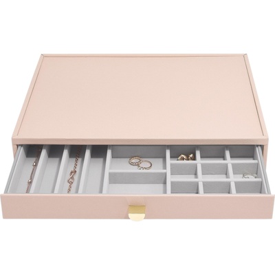 Stackers Ковчеже за бижута Stackers 19 камери с чекмедже supersize розово (75807)